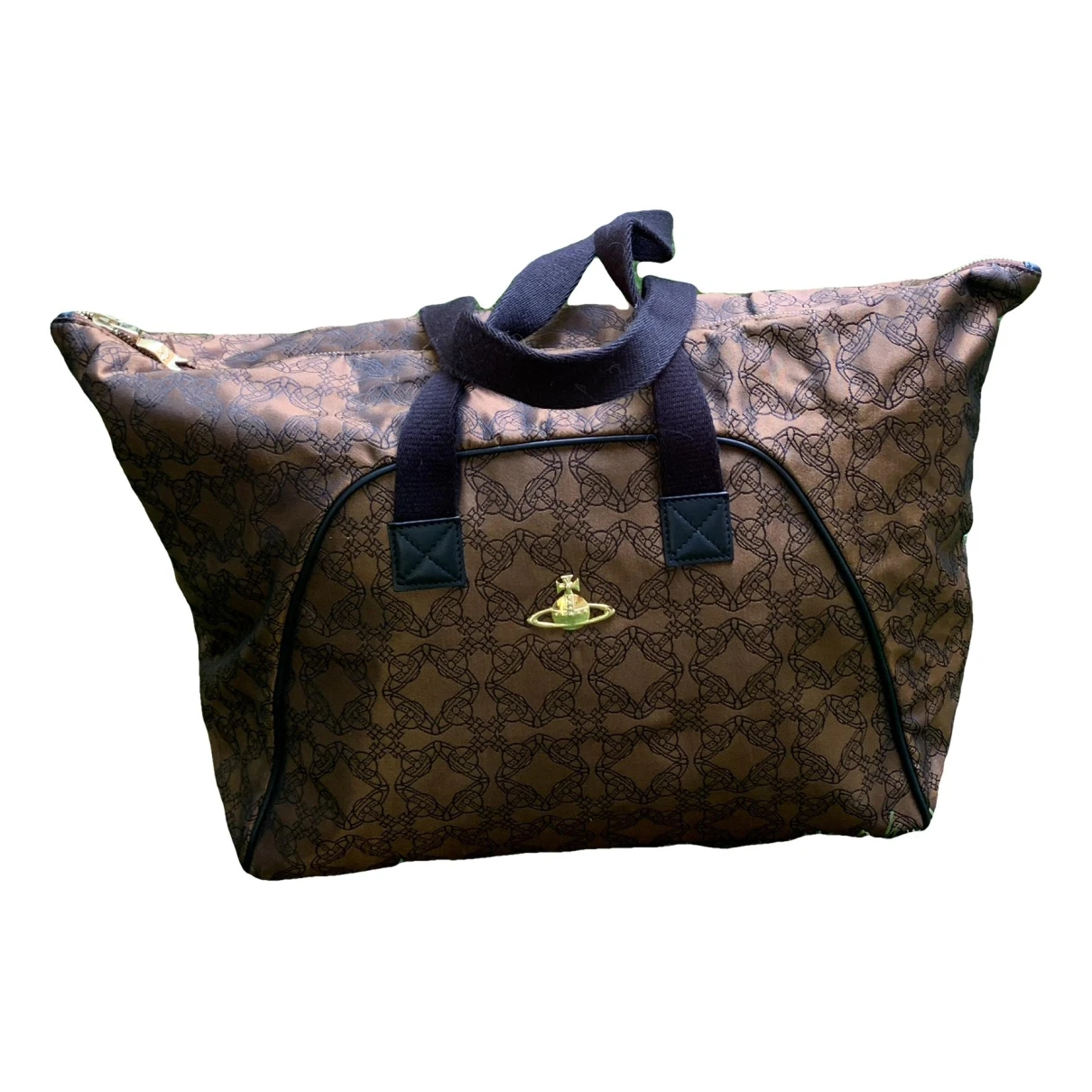 Pre-owned Vivienne Westwood Cloth 48h Bag In Brown