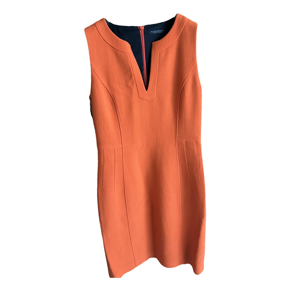 Pre-owned Strenesse Mid-length Dress In Orange