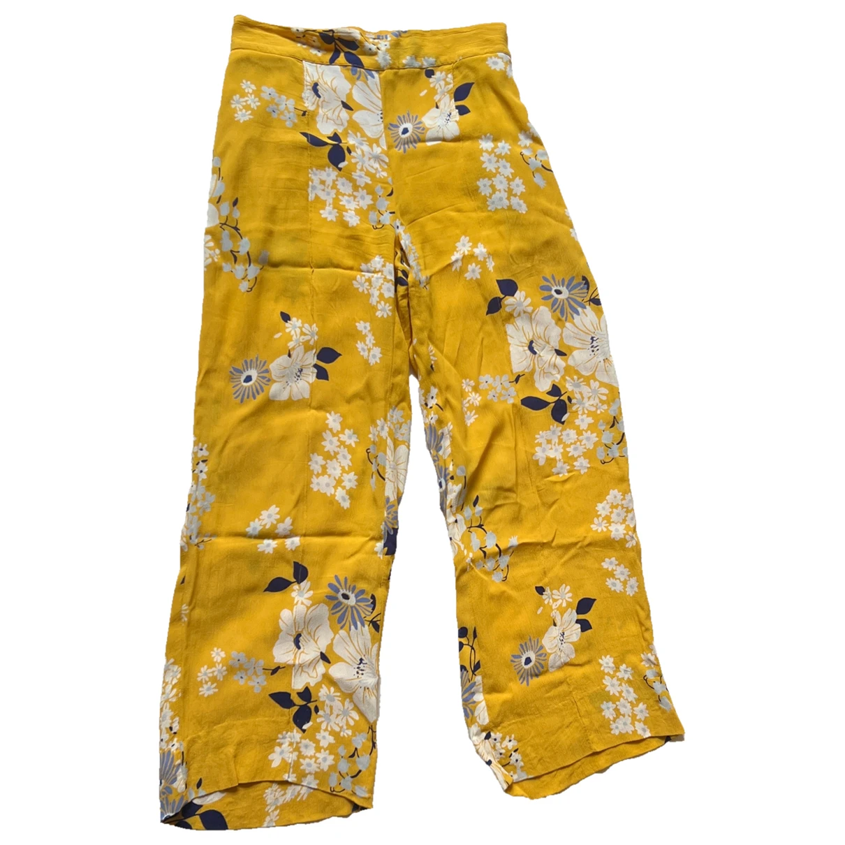 Pre-owned Sea New York Large Pants In Yellow
