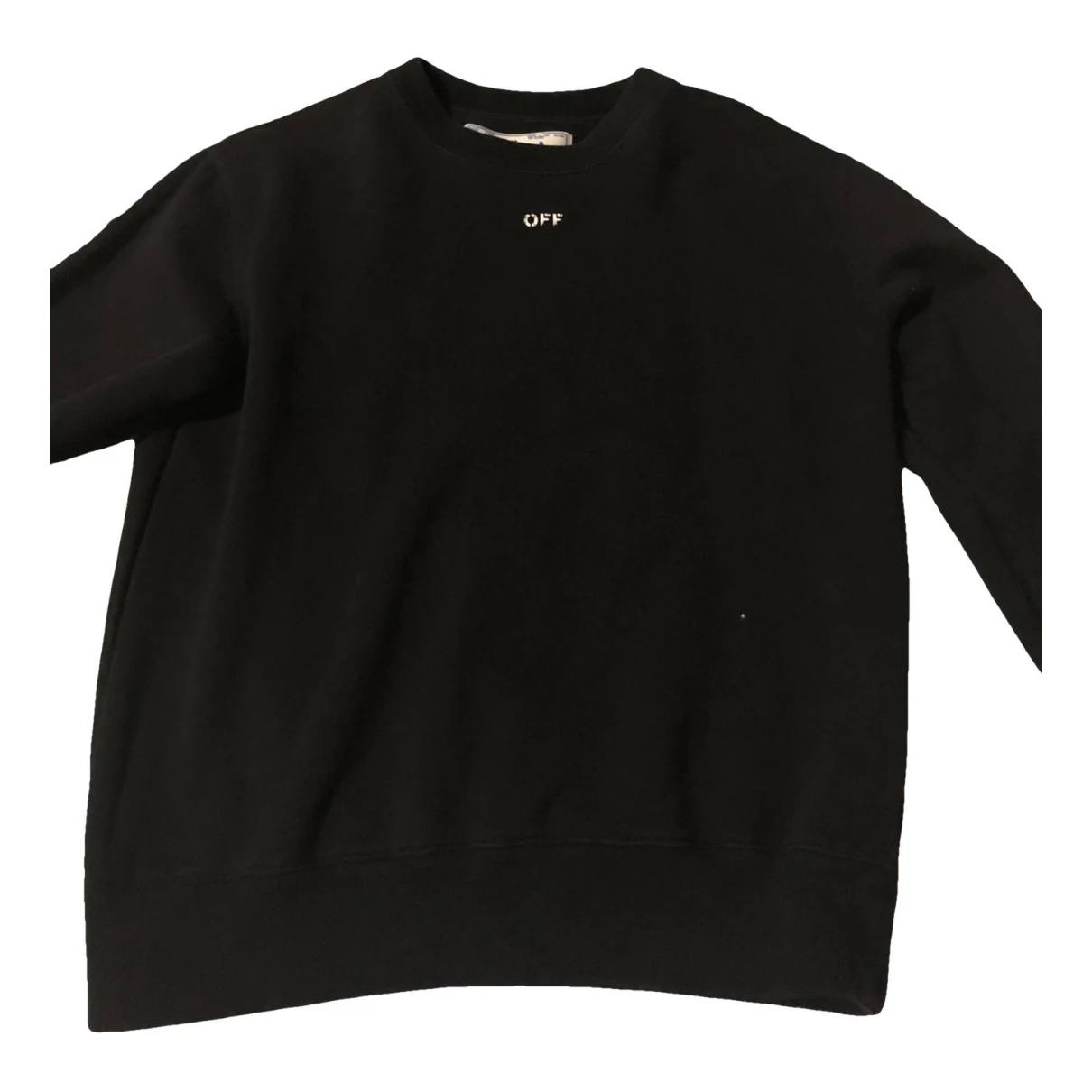 Pre-owned Off-white Sweatshirt In Black