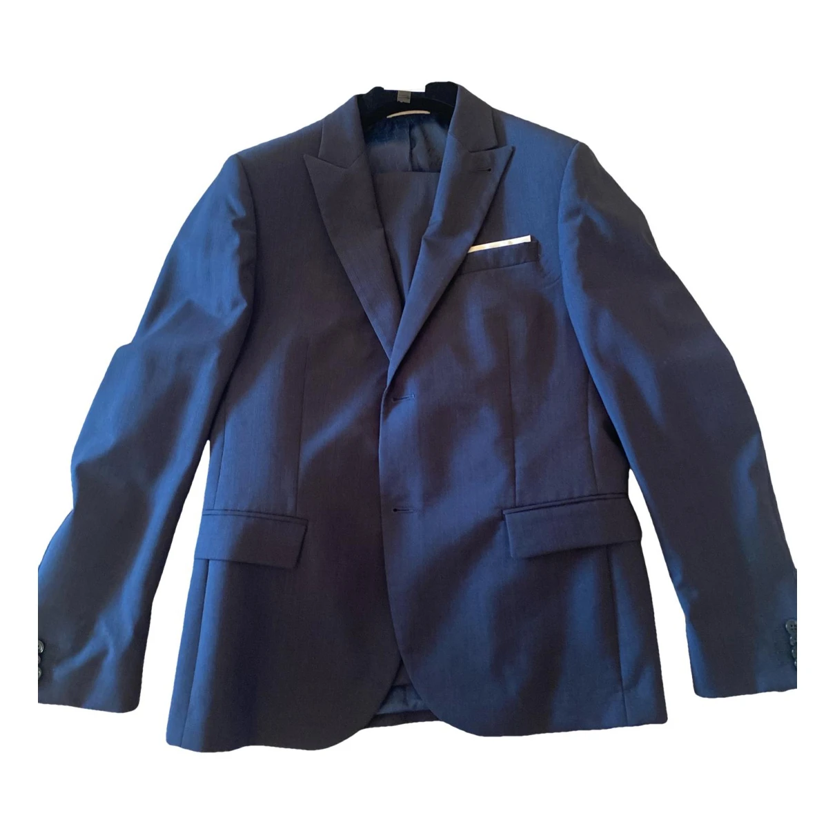 Pre-owned Daniele Alessandrini Suit In Blue