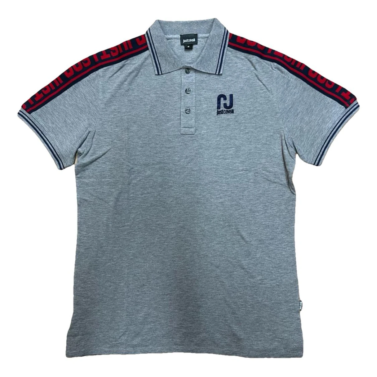 Pre-owned Just Cavalli Polo Shirt In Grey