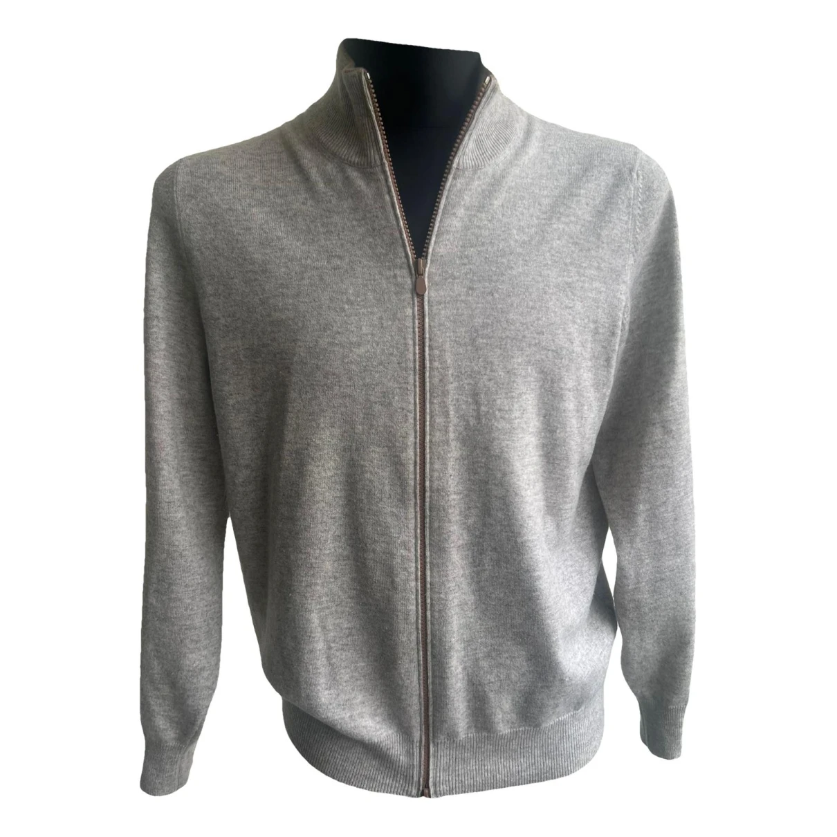 Pre-owned Brunello Cucinelli Cashmere Jacket In Grey