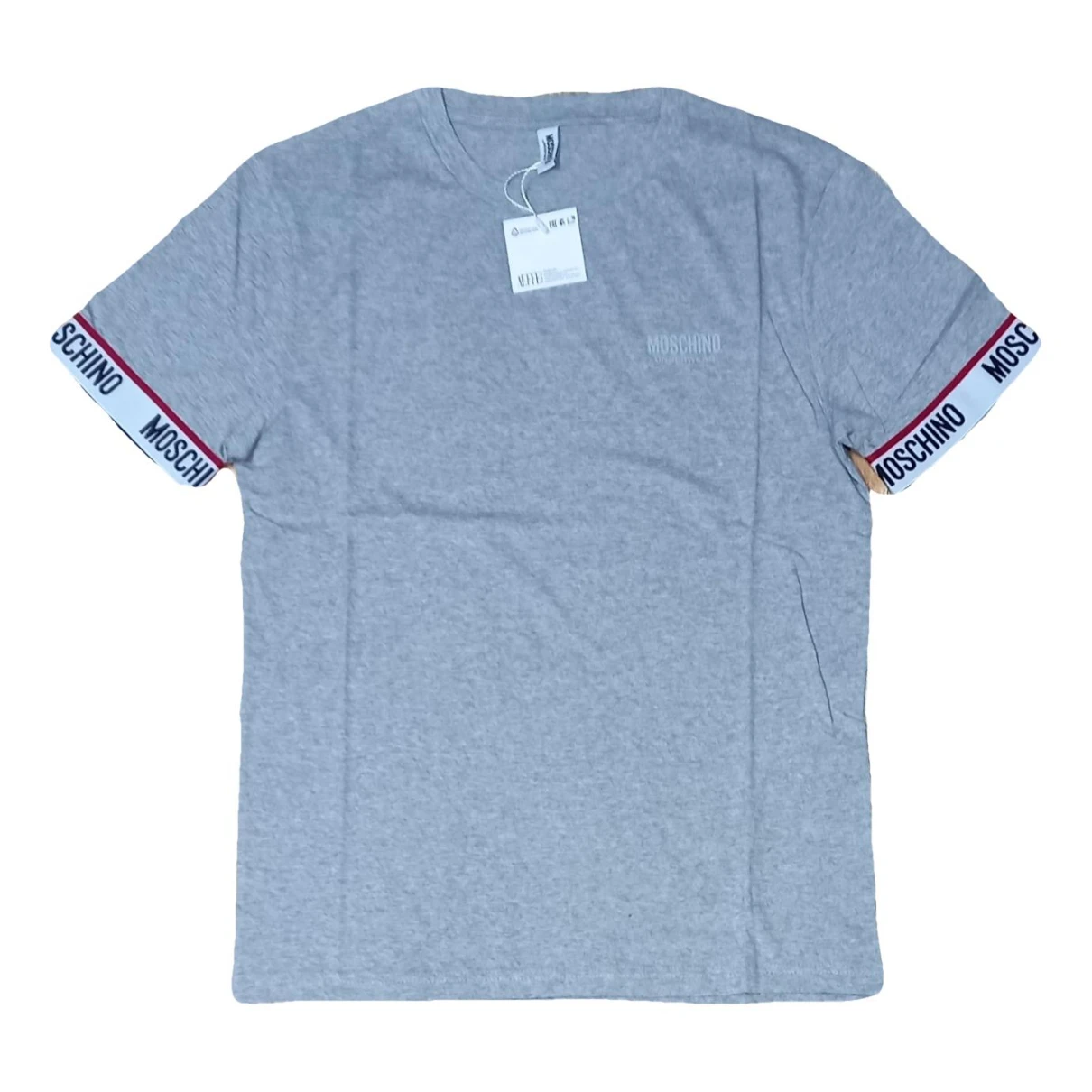 Pre-owned Moschino T-shirt In Grey