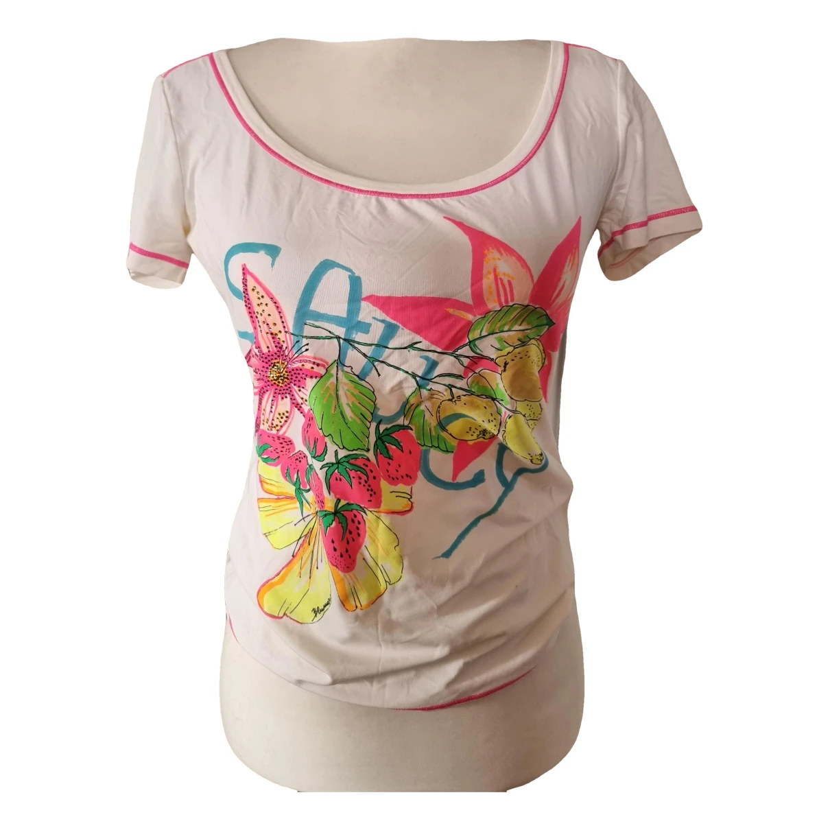 Pre-owned Blumarine T-shirt In Multicolour