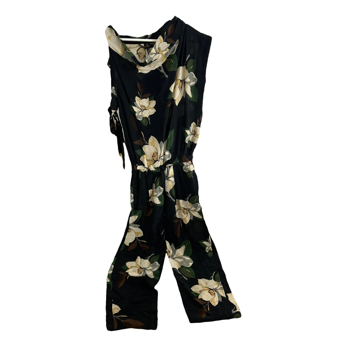 Pre-owned Vivienne Westwood Anglomania Silk Jumpsuit In Multicolour