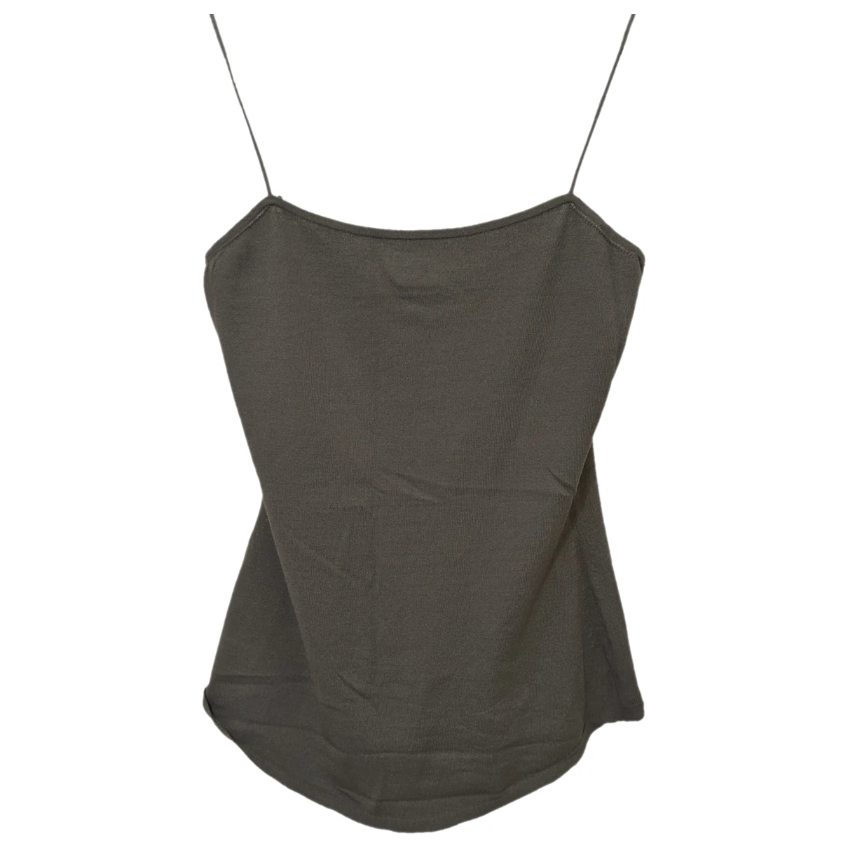 Pre-owned Lemaire Camisole In Khaki