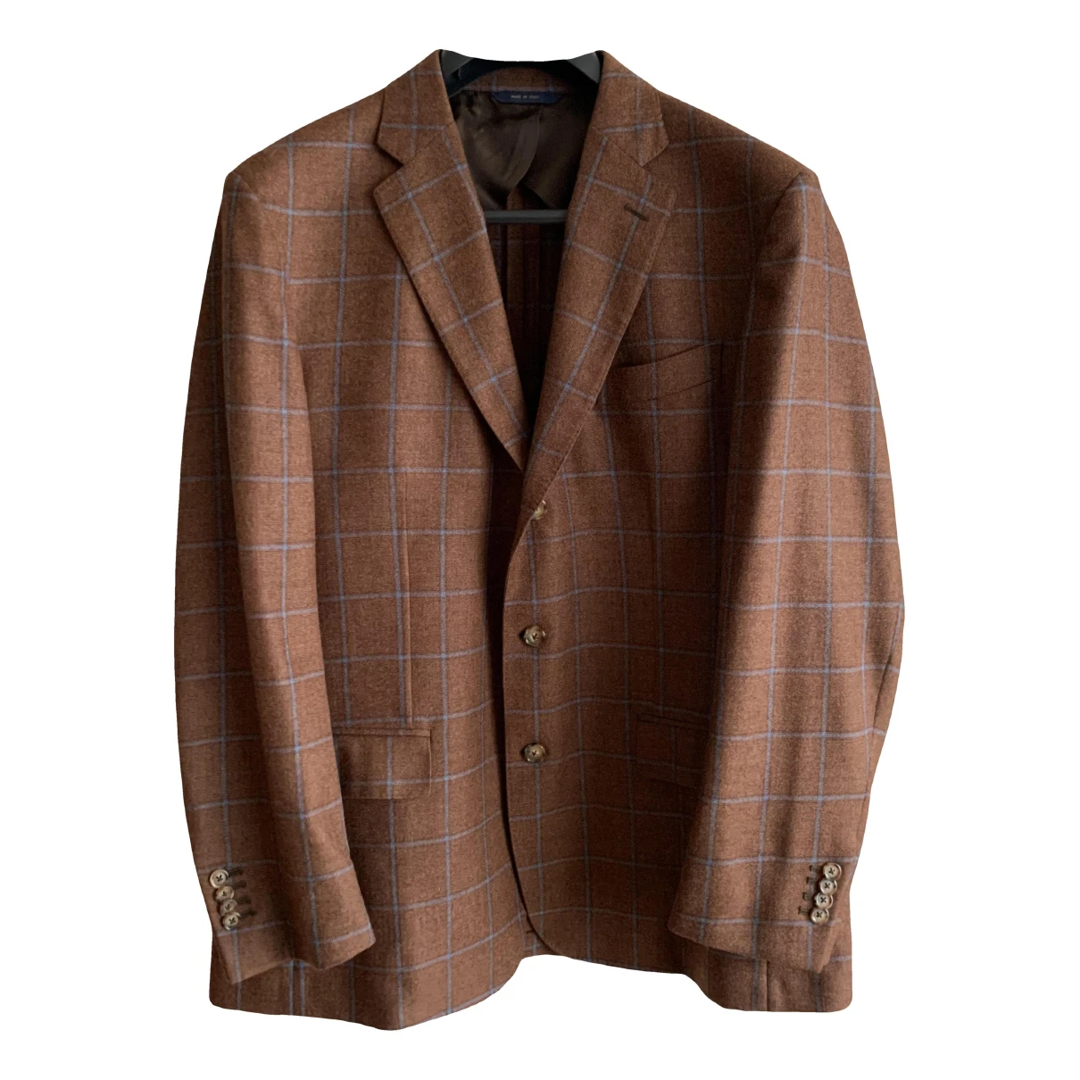 Pre-owned Brooks Brothers Cashmere Jacket In Brown