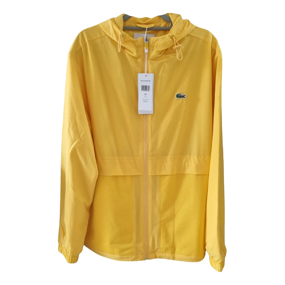 Pre-owned Lacoste Jacket In Yellow