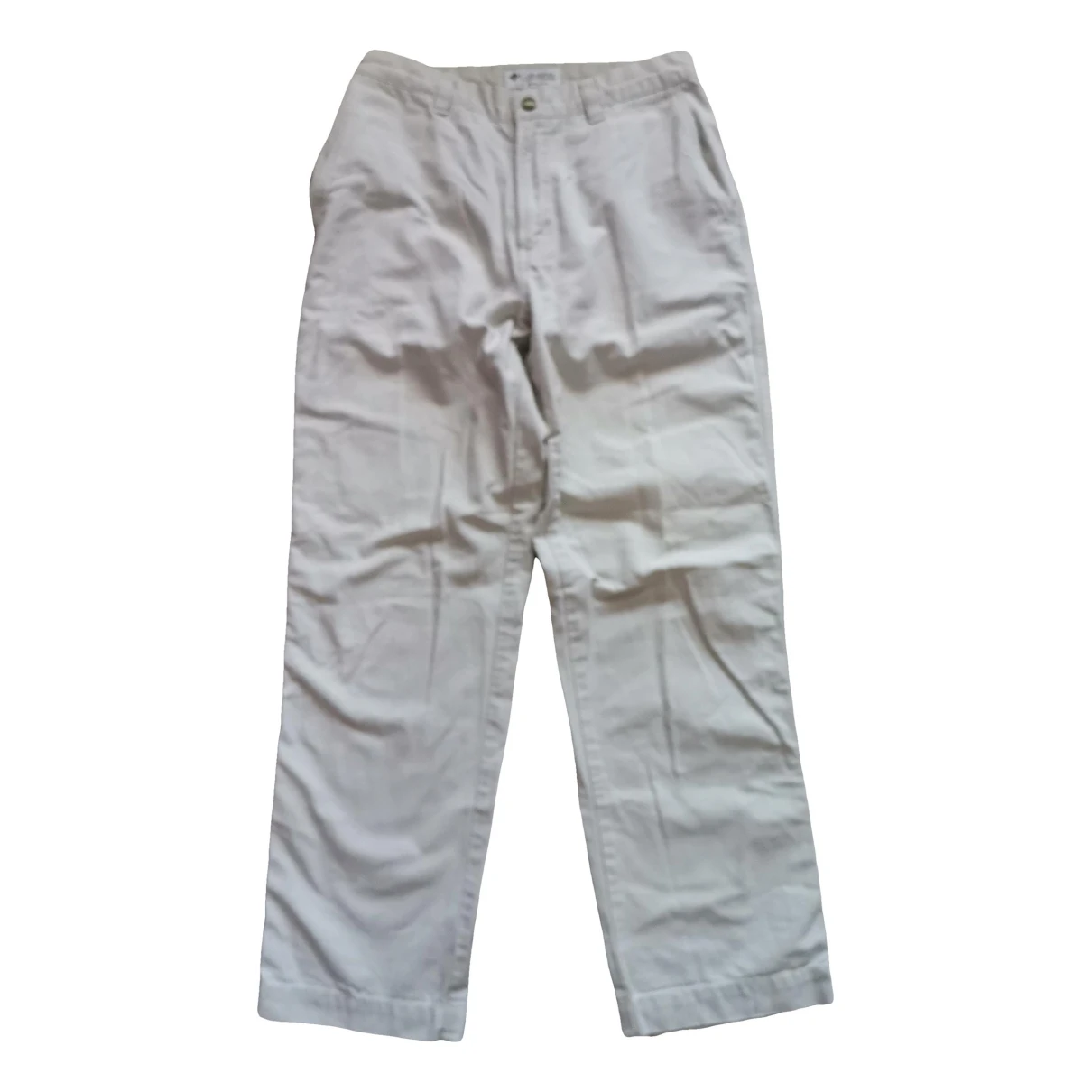Pre-owned Columbia Trousers In Grey