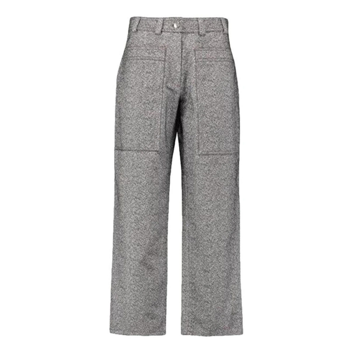 Pre-owned Acne Studios Trousers In Grey