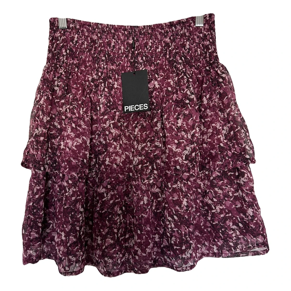 Pre-owned Pieces Mini Skirt In Purple