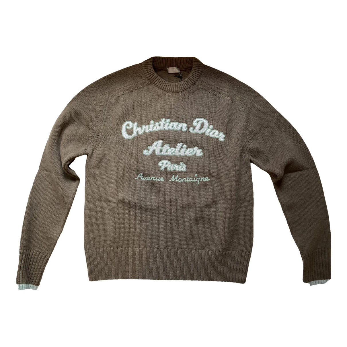 Pre-owned Dior Wool Sweatshirt In Brown