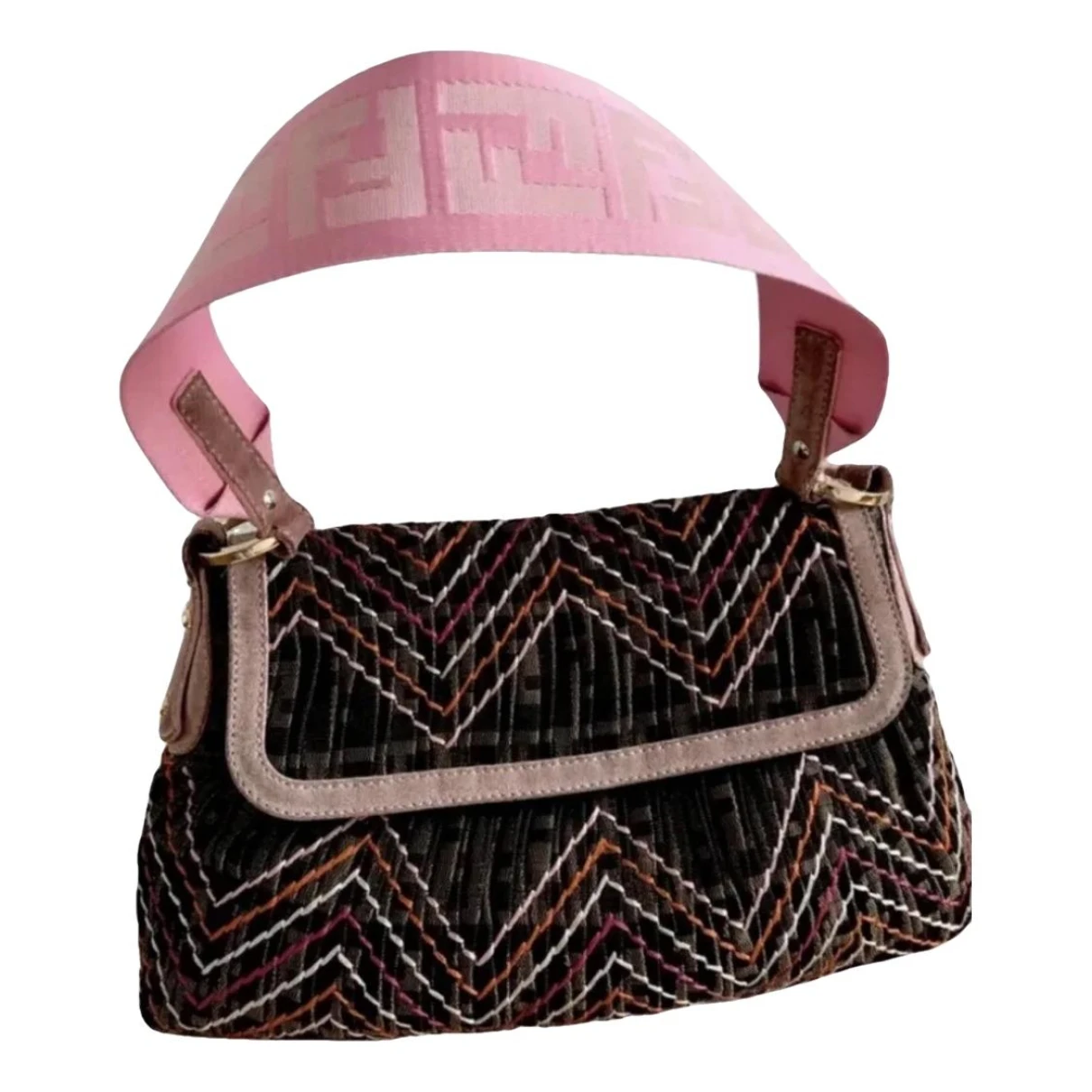 Pre-owned Fendi Double F Clutch Bag In Other