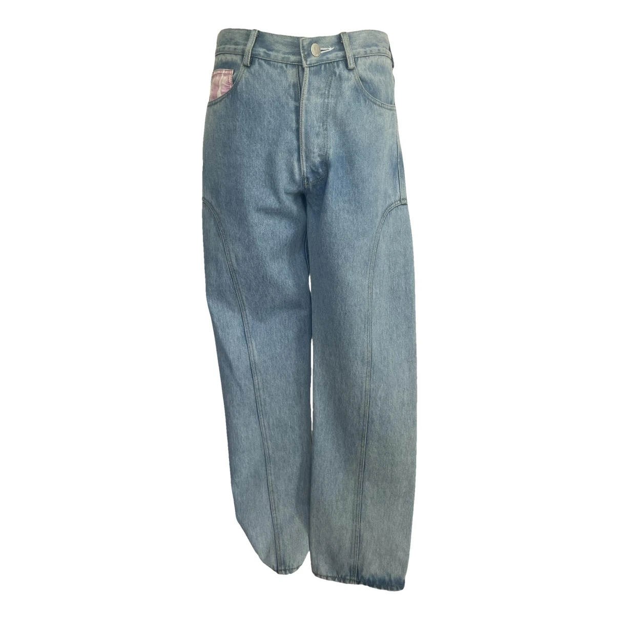 Pre-owned Bethany Williams Jeans In Blue