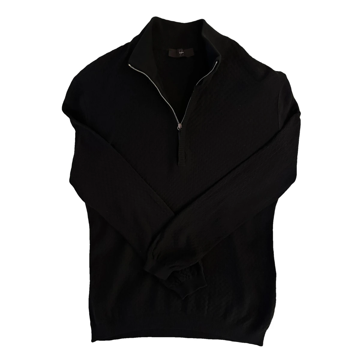 Pre-owned Zegna Knitwear & Sweatshirt In Black