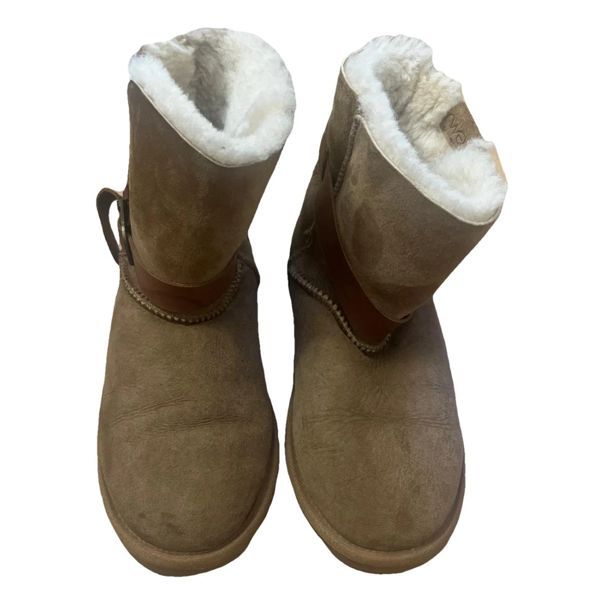 Pre-owned Emu Australia Snow Boots In Camel