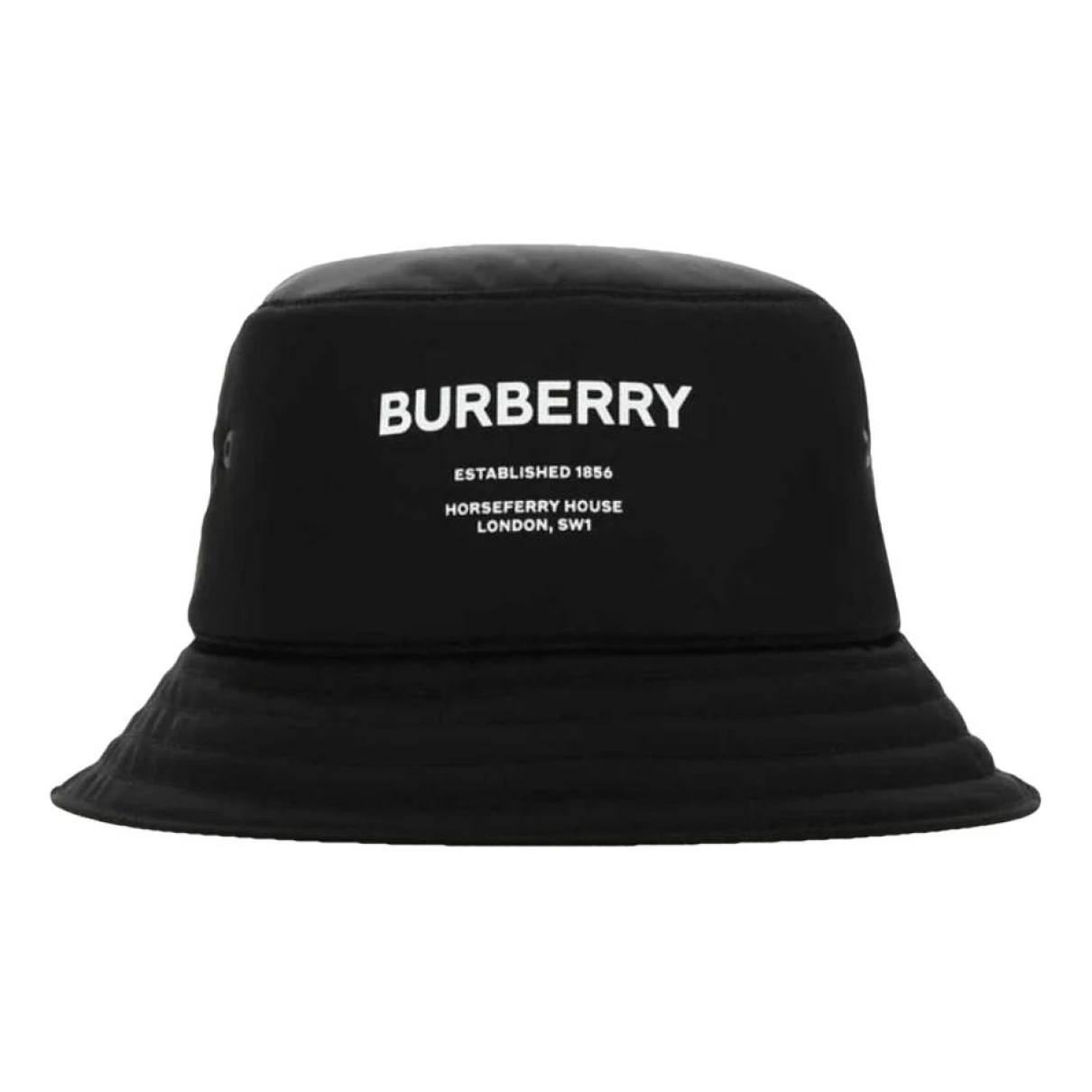 Pre-owned Burberry Cloth Hat In Black