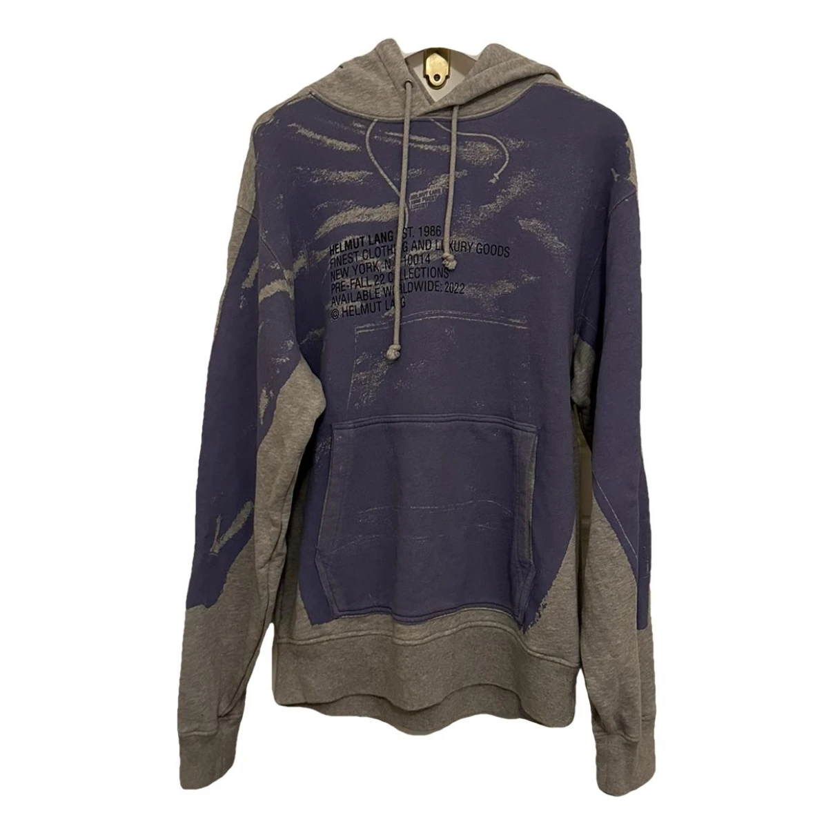 Pre-owned Helmut Lang Knitwear & Sweatshirt In Grey