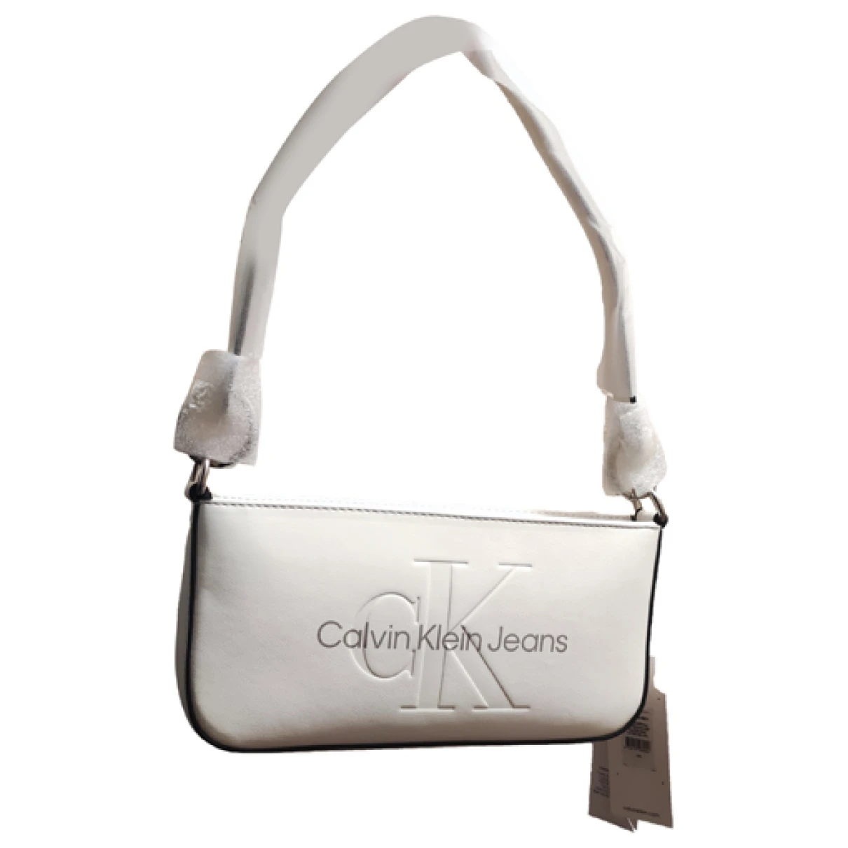 Pre-owned Calvin Klein Jeans Est.1978 Handbag In White