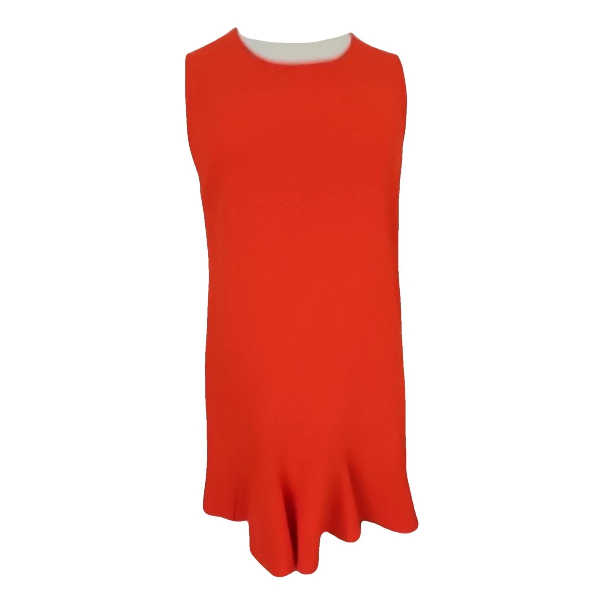 Pre-owned Victoria Victoria Beckham Mid-length Dress In Orange
