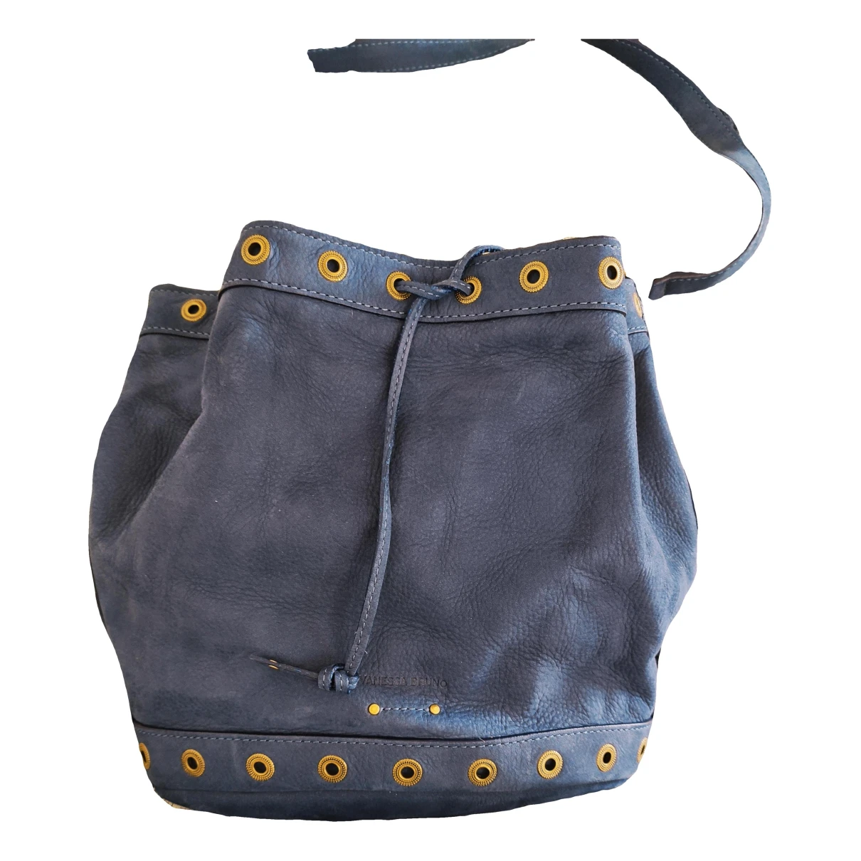 Pre-owned Vanessa Bruno Leather Handbag In Blue