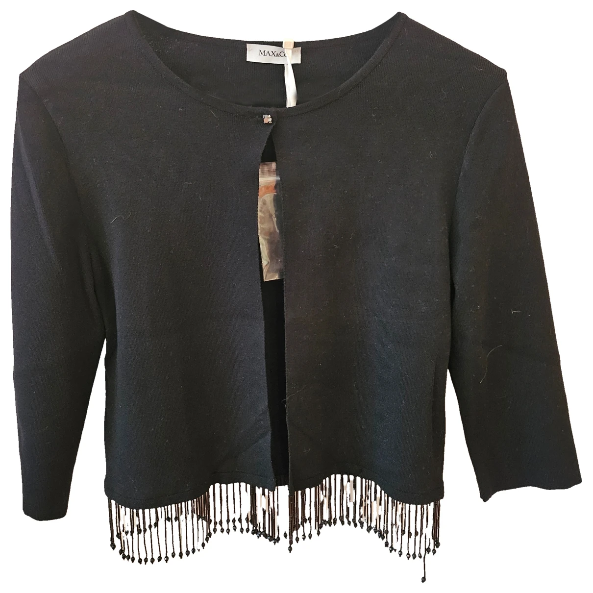 Pre-owned Max & Co Cardigan In Black