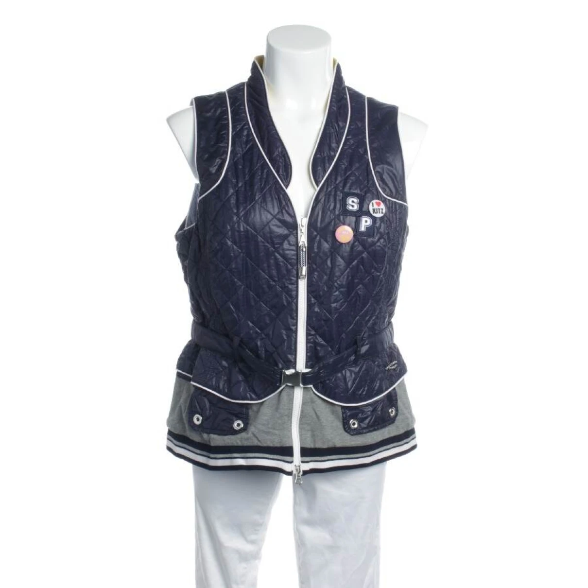Pre-owned Sportalm Short Vest In Blue