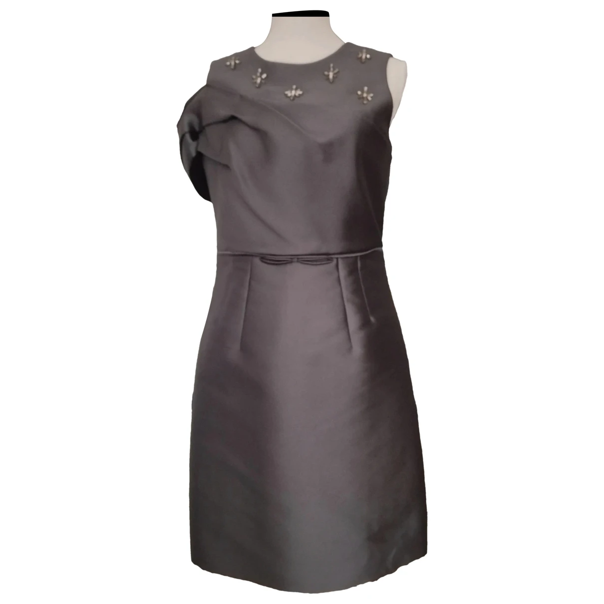 Pre-owned Natan Mid-length Dress In Anthracite