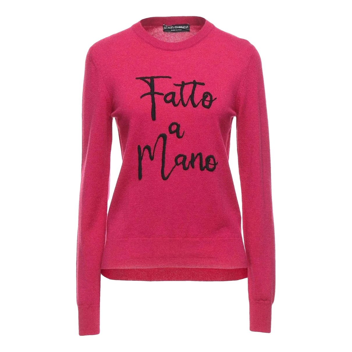 Pre-owned Dolce & Gabbana Cashmere Jumper In Pink