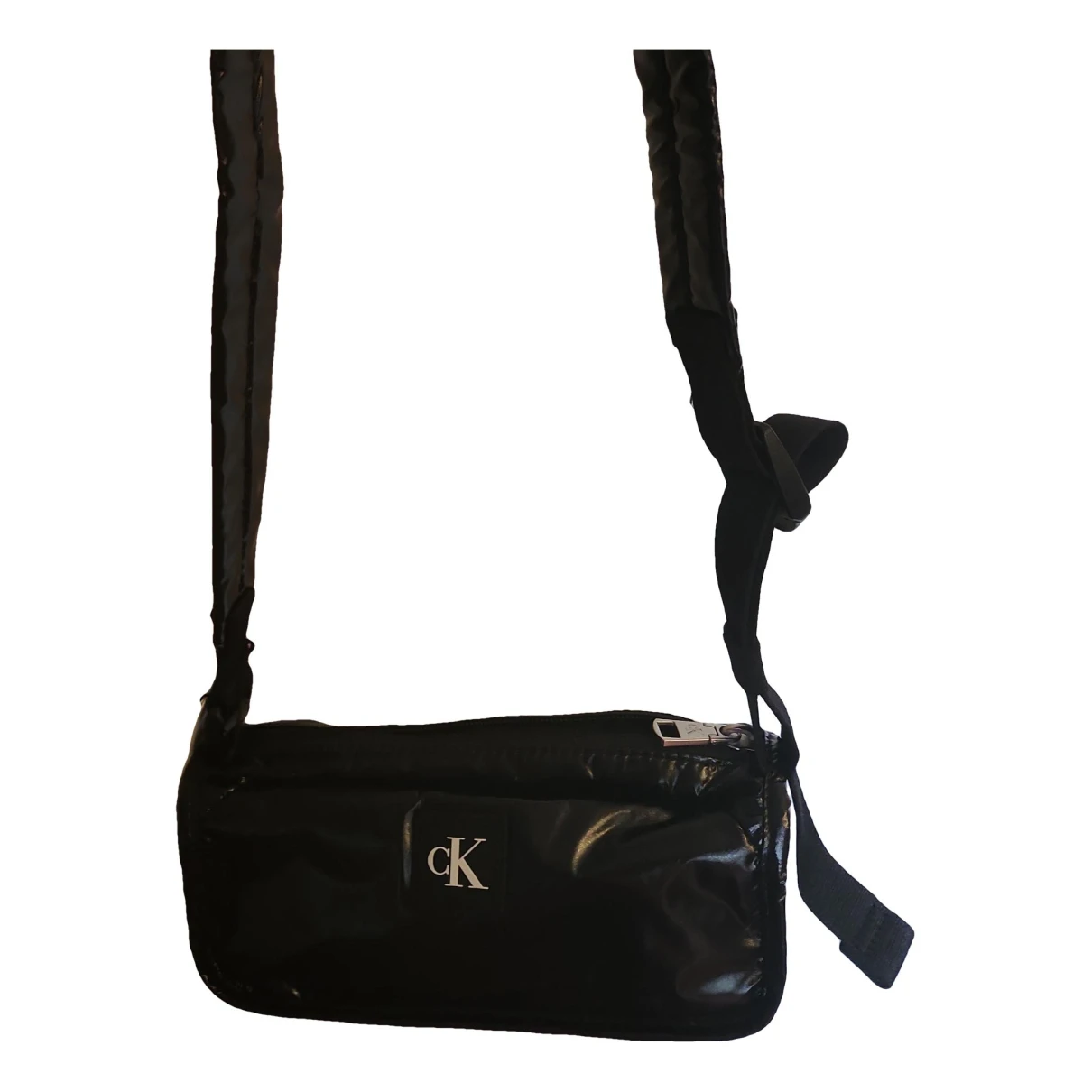Pre-owned Calvin Klein Handbag In Black