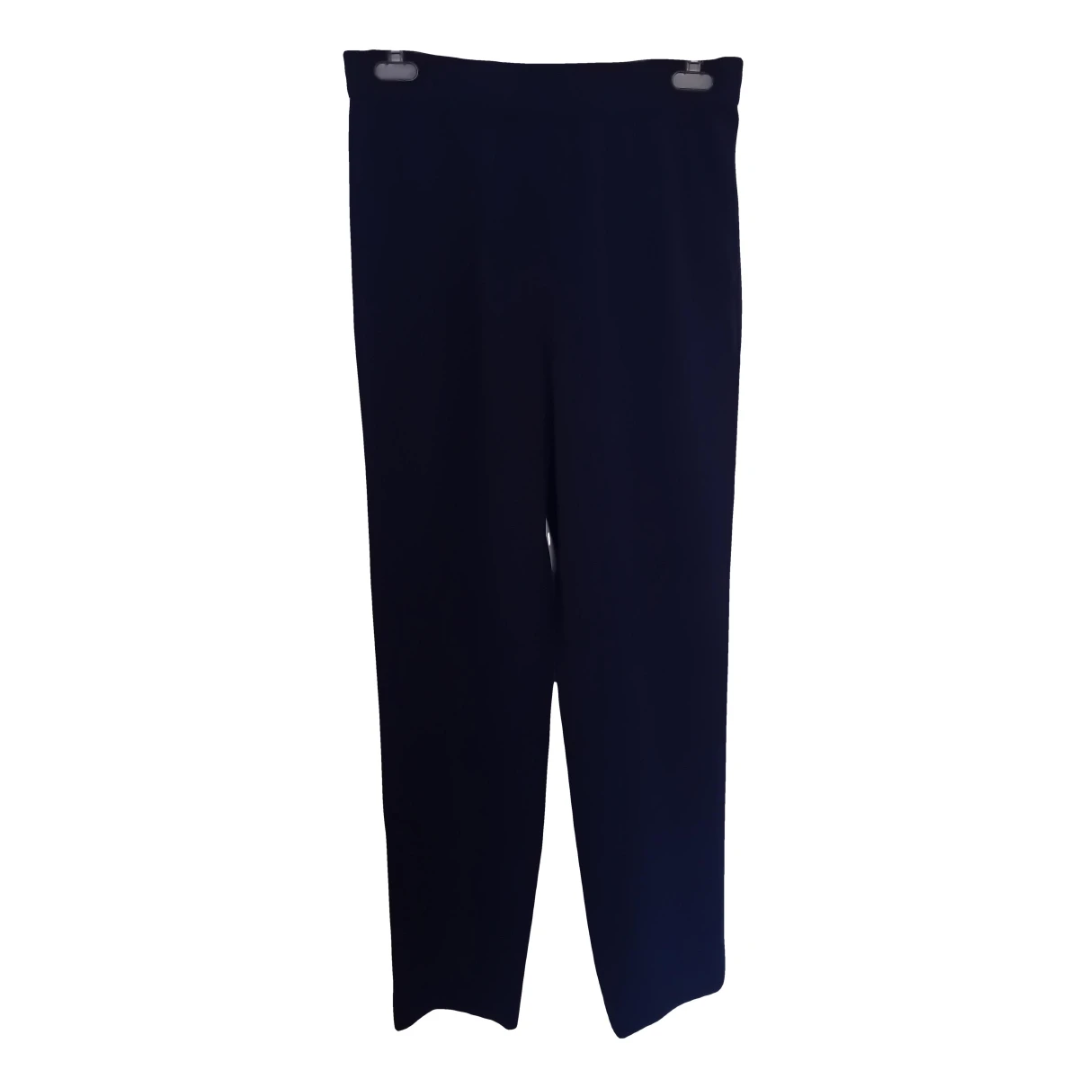 Pre-owned Whistles Trousers In Navy