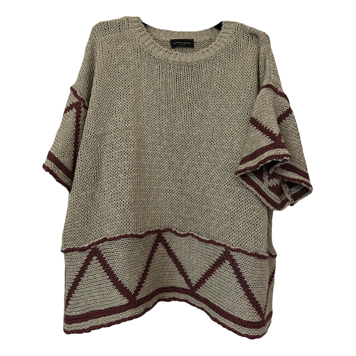 Pre-owned Roberto Collina Jumper In Camel