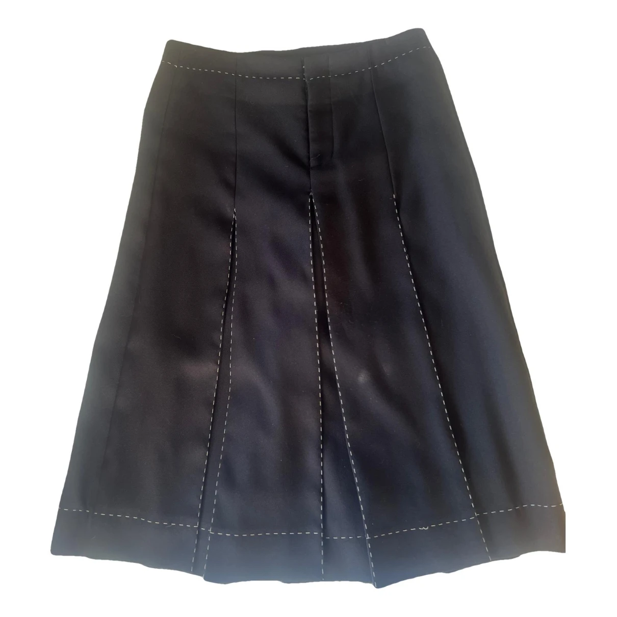 Pre-owned Maison Margiela Skirt In Black