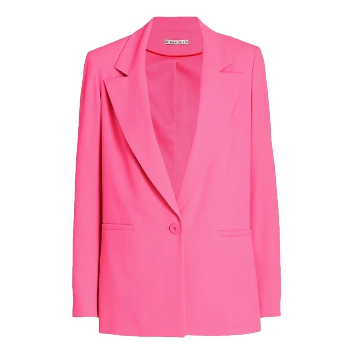 Pre-owned Alice And Olivia Blazer In Pink