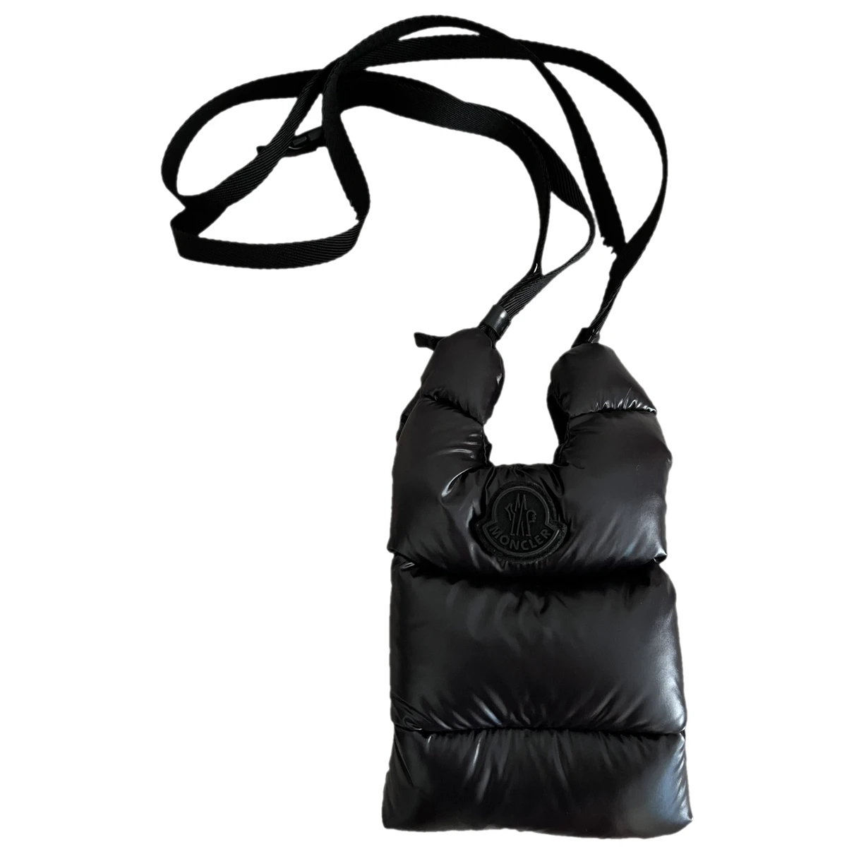 Pre-owned Moncler Crossbody Bag In Black