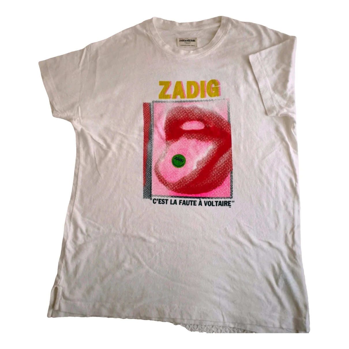 Pre-owned Zadig & Voltaire T-shirt In White