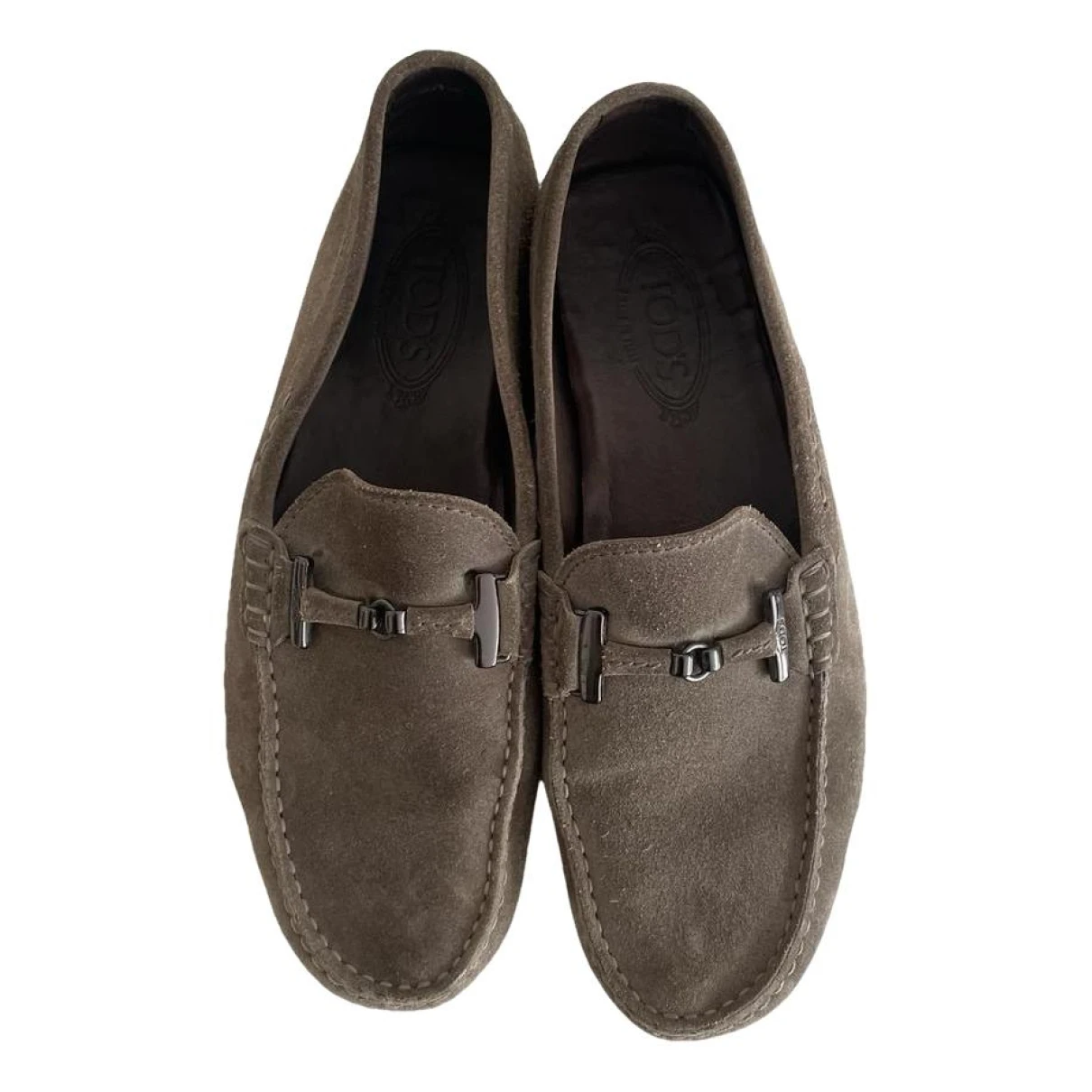 Pre-owned Tod's Espadrilles In Grey
