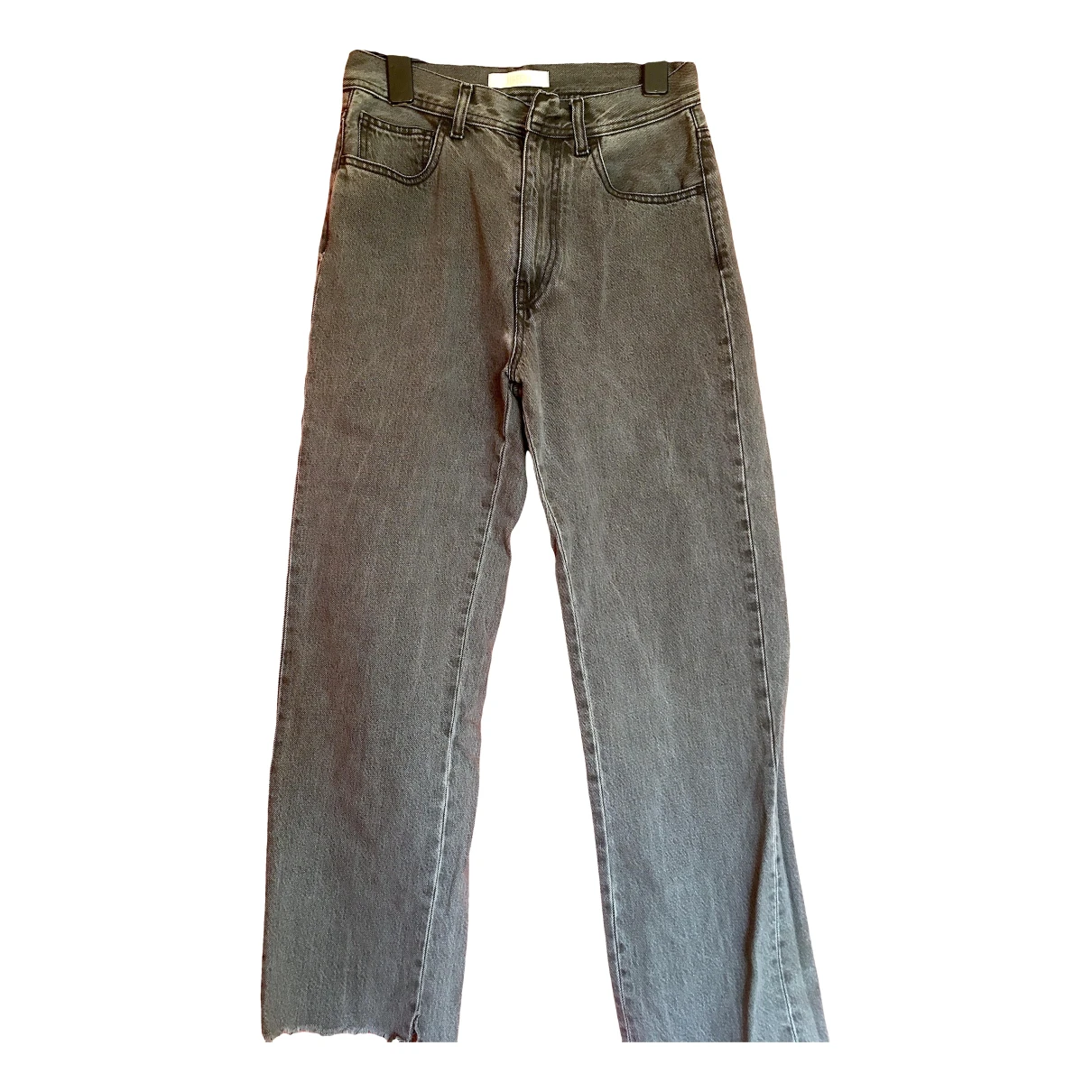 Pre-owned Ssheena Straight Jeans In Anthracite