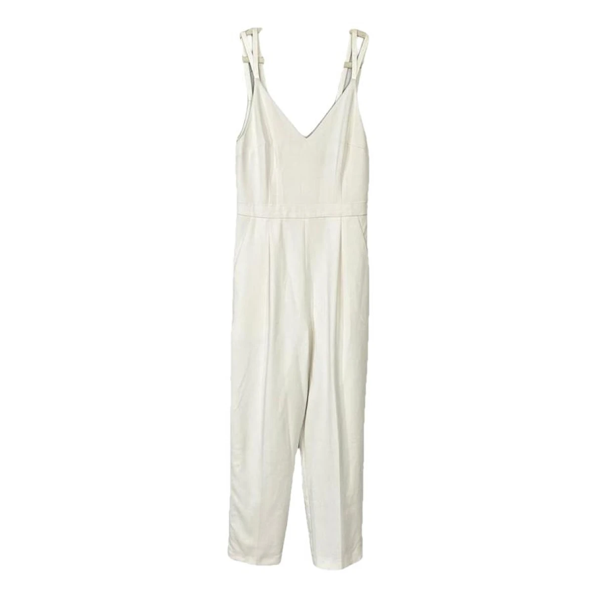 Pre-owned French Connection Jumpsuit In White