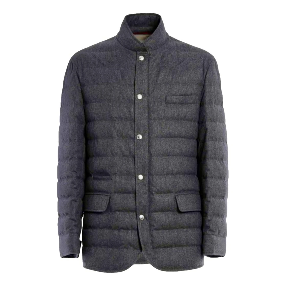Pre-owned Brunello Cucinelli Wool Vest In Grey