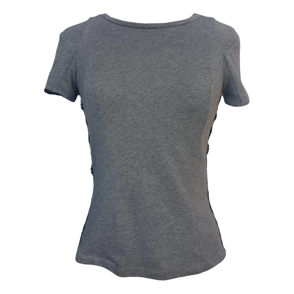 Pre-owned Maje T-shirt In Grey