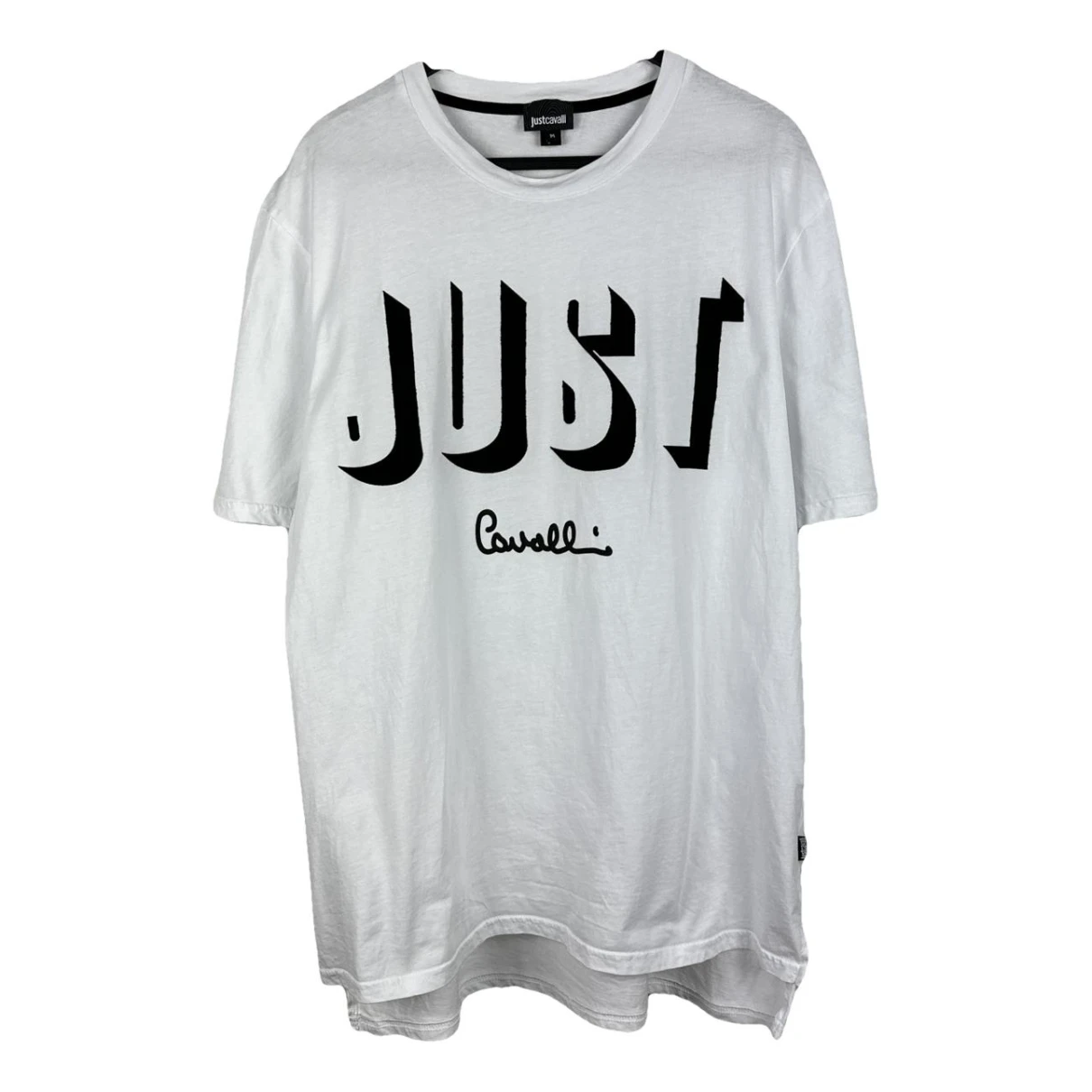 Pre-owned Just Cavalli T-shirt In White