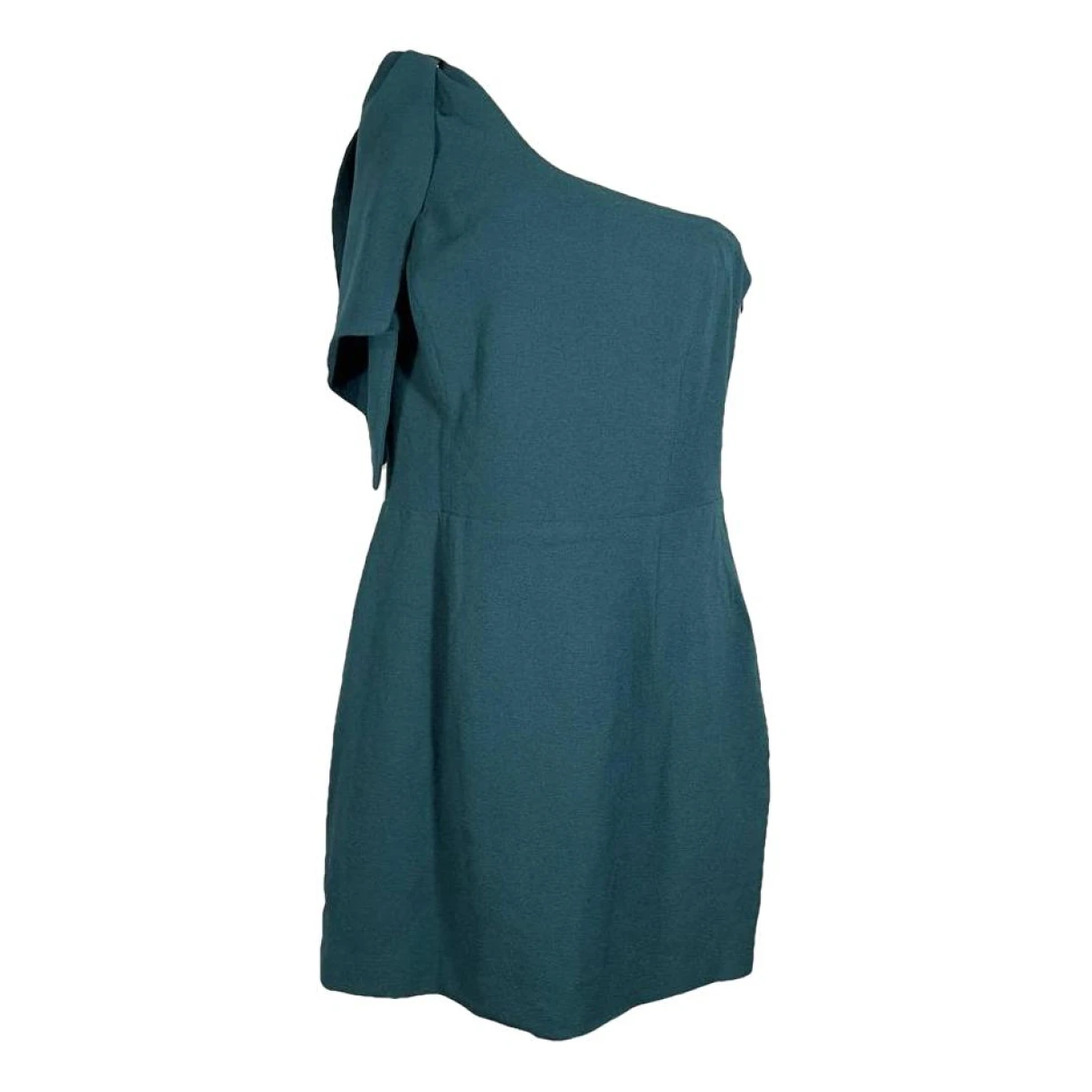 Pre-owned Dress The Population Mini Dress In Green