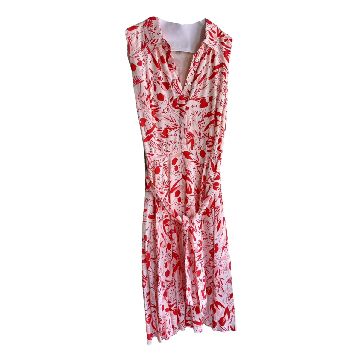 Pre-owned Hobbs Mid-length Dress In Multicolour