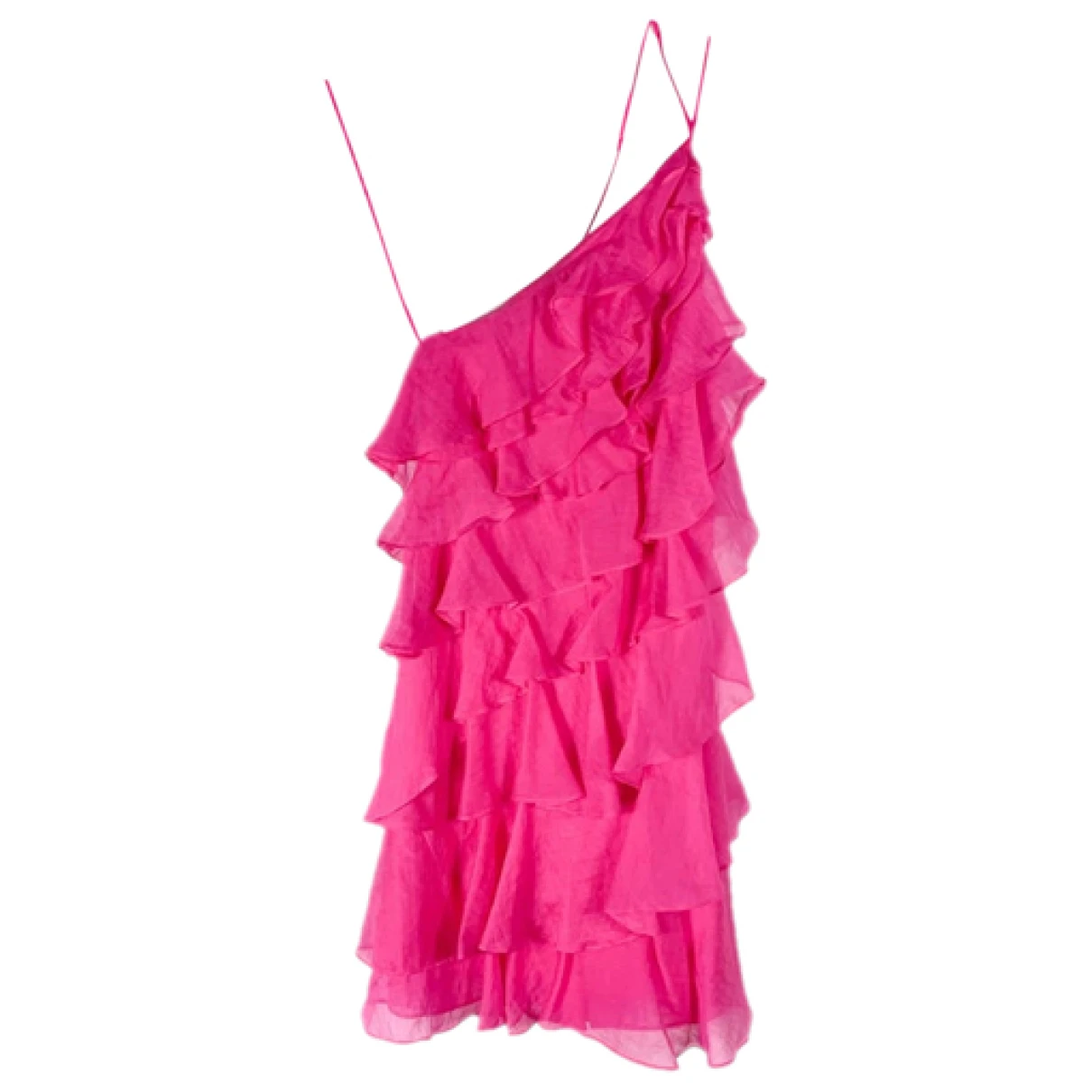 Pre-owned Amanda Uprichard Mini Dress In Pink