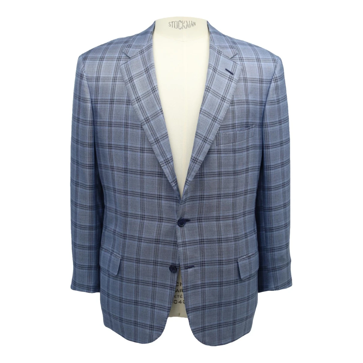 Pre-owned Brioni Silk Jacket In Blue