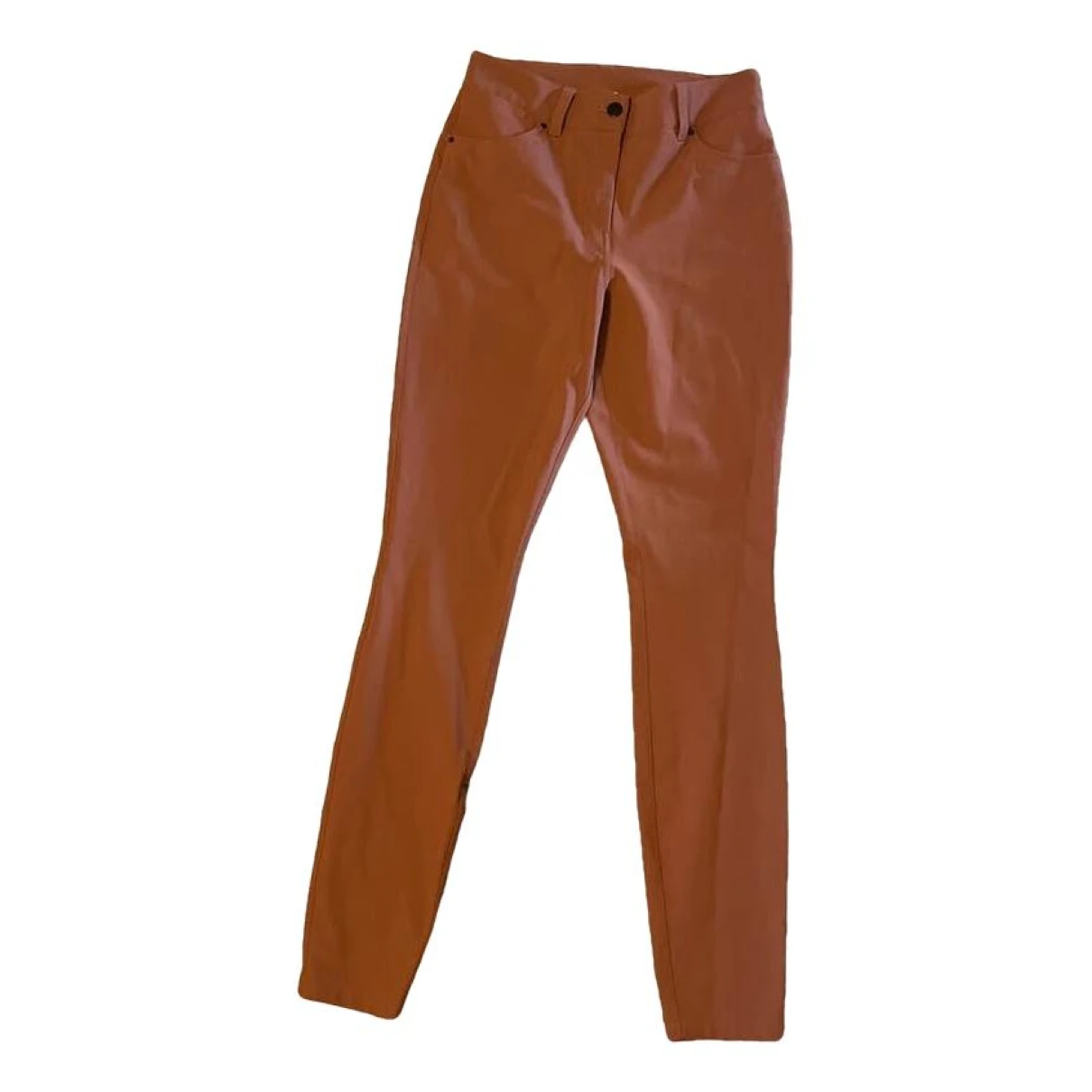 Pre-owned Lululemon Slim Jeans In Brown