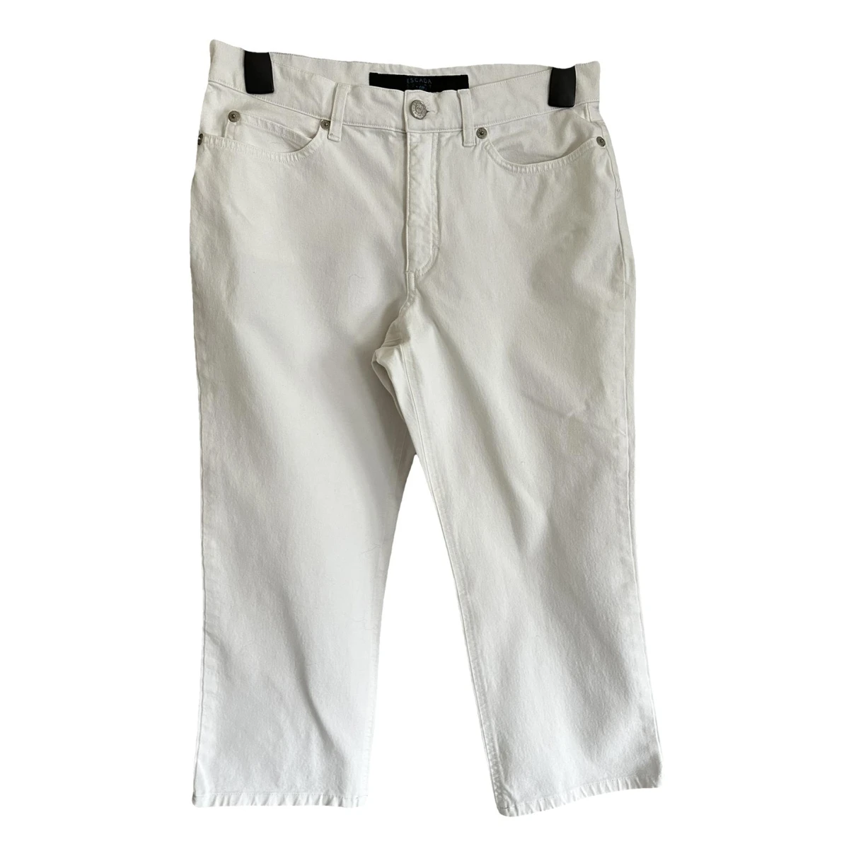 Pre-owned Escada Shorts In White