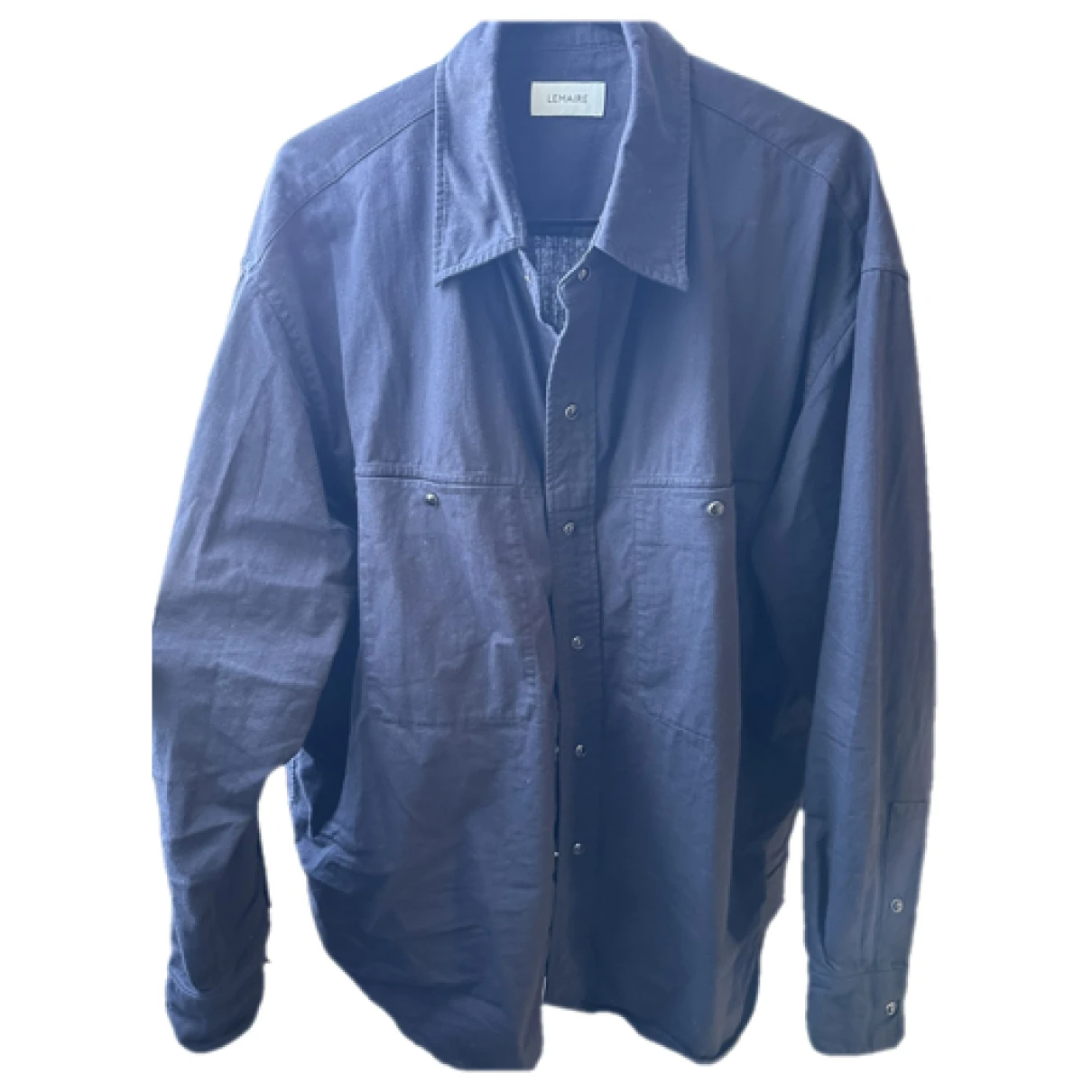 Pre-owned Lemaire Shirt In Navy